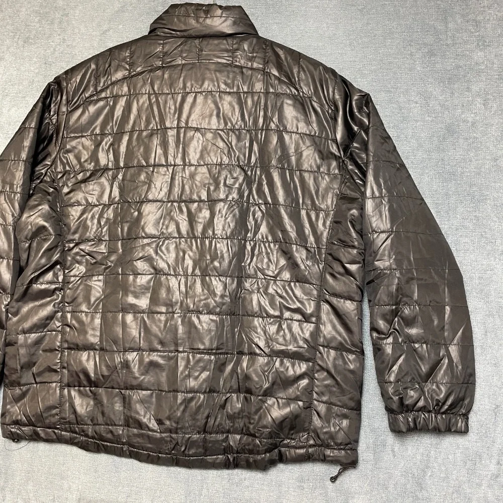 U.S. Polo Assn. Puffer Jacket Mens 2XL Black Quilted Full Zip Raglan Sleeve